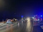 Fahrzeugbergung nach Verkehrsunfall auf der Hauptstraße