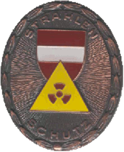 Strahlenschutzleistungsabzeichen in Bronze