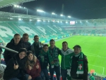 Die FF Göpfritz/Wild beim Match des SK Rapid Wien