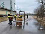 Ausbildungsprüfung Löscheinsatz in Bronze