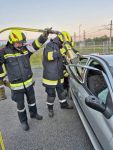 Technische Übung - Verkehrsunfall mit Menschenrettung