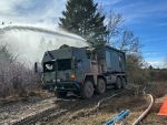 Waldbrandübung am TÜPL Allentsteig