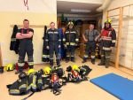 Feuerwehr Göpfritz/Wild besucht den Kindergarten