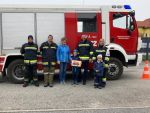 Feuerwehr Göpfritz/Wild besucht den Kindergarten