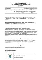 Waldbrandverordnung 2026 der BH Zwettl