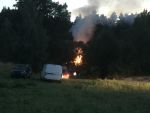 Waldbrand in Gr. Haselbach