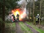 Fahrzeugbrand in der Wild