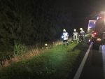 Verkehrsunfall mit Menschenrettung auf der LB2 in der Wild