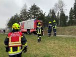 VU mit Menschenrettung auf der L55