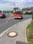 LKW-Bergung im Ortsgebiet von Göpfritz/Wild