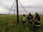 Sturmschaden auf der L55 Ri. Almosen