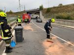 Fahrzeugüberschlag auf der LB2