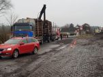 Verkehrsunfall auf der LB2 im Bereich der Unterführung