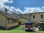 Massive Unwetterfront trifft Waldviertler-Zentralraum