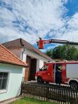 Massive Unwetterfront trifft Waldviertler-Zentralraum