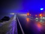 Fahrzeugbergung auf der LB2 vor dem Kreisverkehr