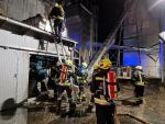 Brand im Pelletswerk