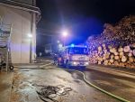 Brand im Pelletswerk