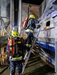 Brand im Pelletswerk