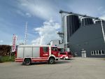 Brandmeldealarm im Pelletswerk