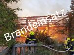 Brand im Pelletswerk