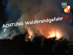 Waldbrandgefahr Waldbrandverordnung