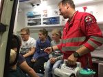 Besuch beim Roten Kreuz Allentsteig durch die Feuerwehrjugend