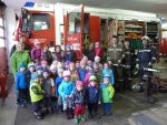 Kindergarten besucht Feuerwehr Göpfritz/Wild