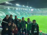 Die FF Göpfritz/Wild beim Match des SK Rapid Wien